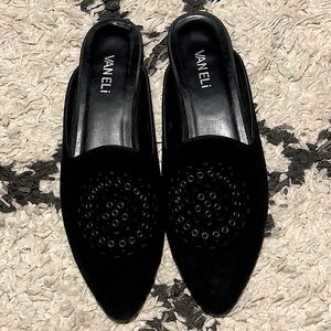 Vaneli Mules - Suede and Leather - Slip-ons